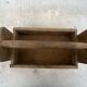 Old wooden basket