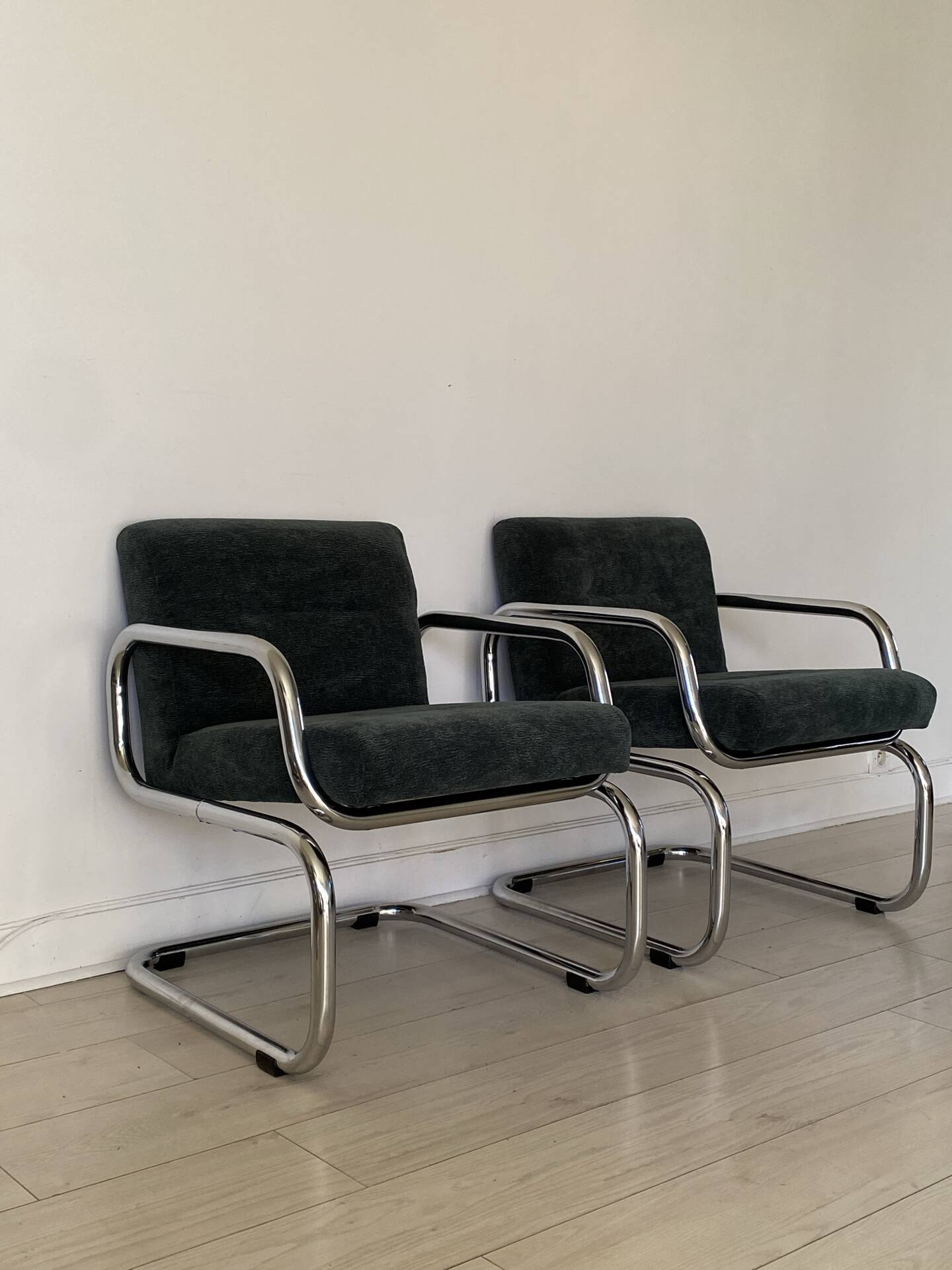2 fauteuils 1980 Bauhaus