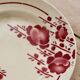 Antique dessert plate, ironstone, Saint Amand model 211 – Flo decoration.
