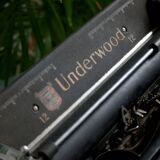 Underwood typewriter 12