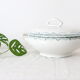 René model tureen or salad bowl, Saint Amand, Terre de Fer, French manufacture