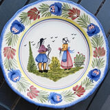 Henriot quimper 2 plates