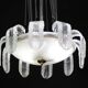 Museal Art Decò Ercole Barovier Murano Glass Chandelier, 1930