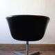 Pair of Pierre Paulin leather armchairs for Artifort 60s