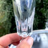 Set of 6 bayel crystal liqueur glasses