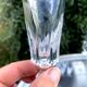 Set of 6 bayel crystal liqueur glasses