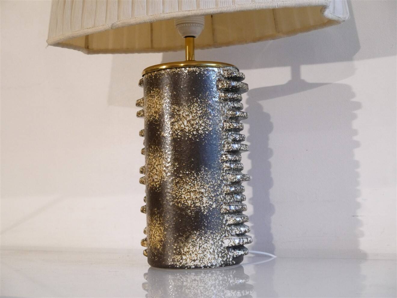 German ceramic lamp by Dumler & Breiden, 1970