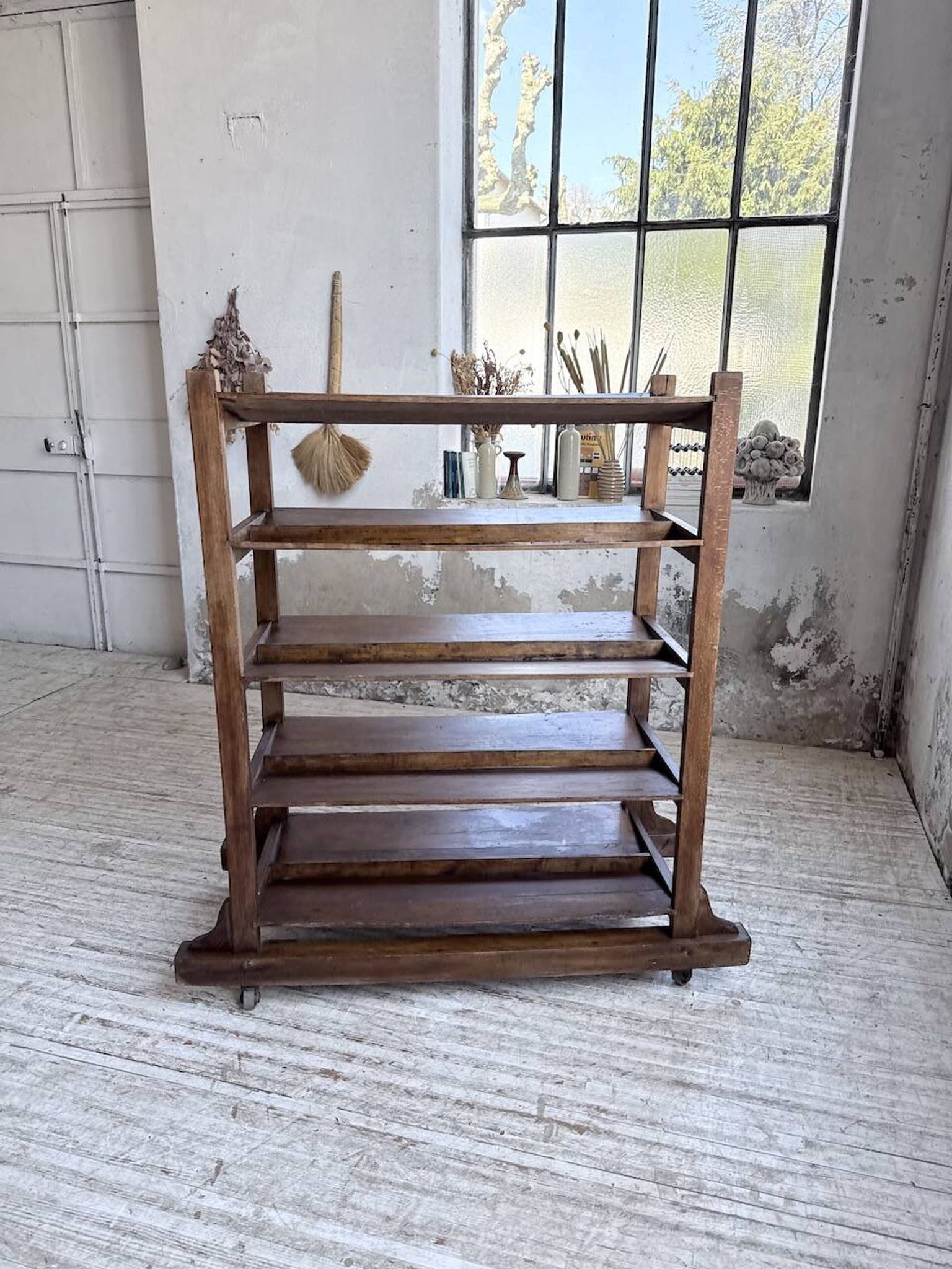 Old bakery shelf from the 1950s.