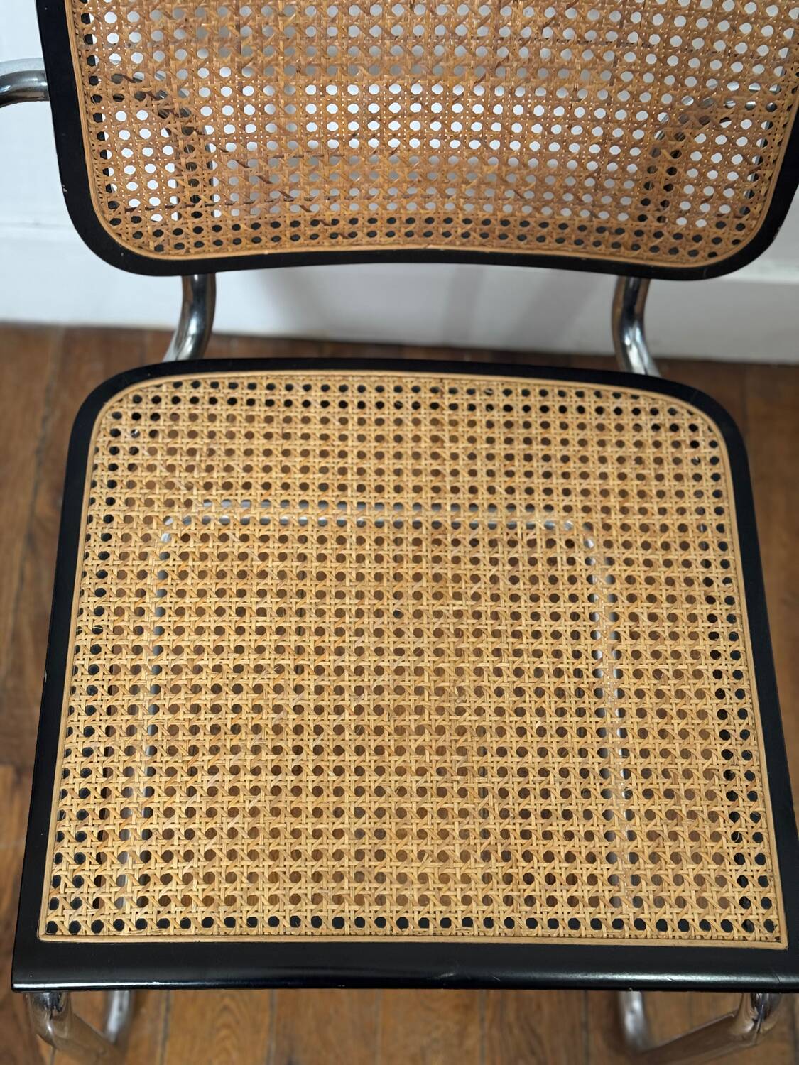 Fauteuil B64 noir Marcel breuer Made in Italy