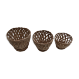 Vintage gigognes baskets