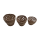 Vintage gigognes baskets