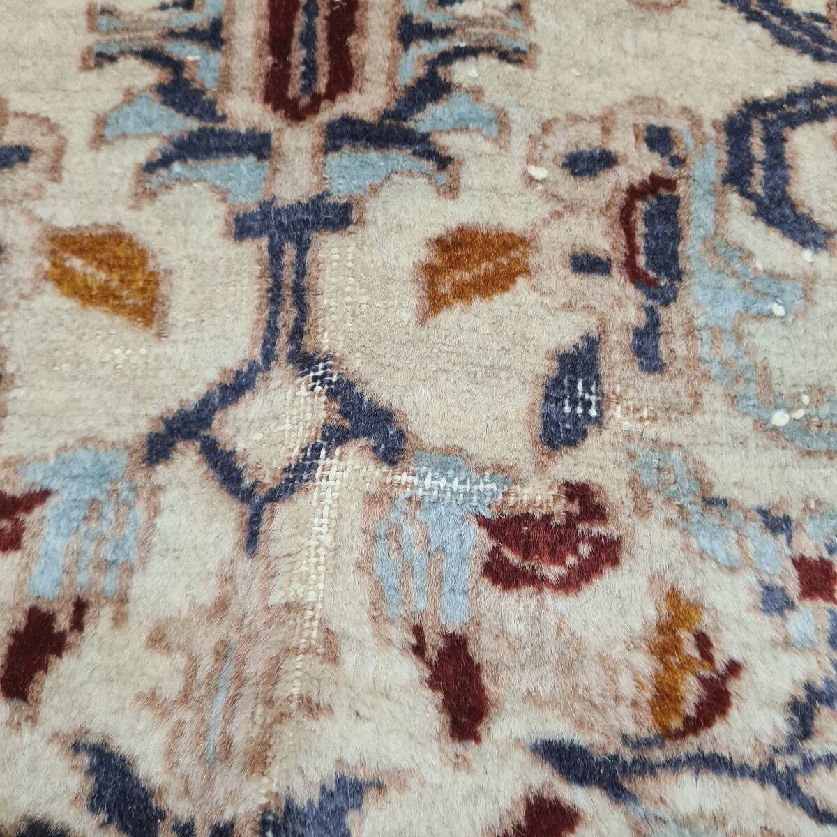 Vintage Hand Knotted Persian Carpet, 1970s.