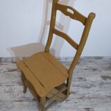 Antique stepladder chair
