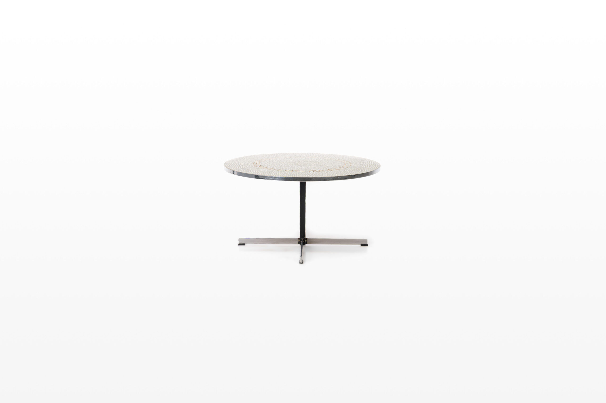 Mosaic coffee table by Berthold Müller