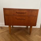 Scandinavian side table/dresser in vintage teak from the 1950s-1960s.