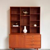 Vintage bookcase - wall cabinet teak Peter Løvig