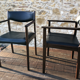 Pair of Scandinavian rosewood armchairs by SAX circa 60