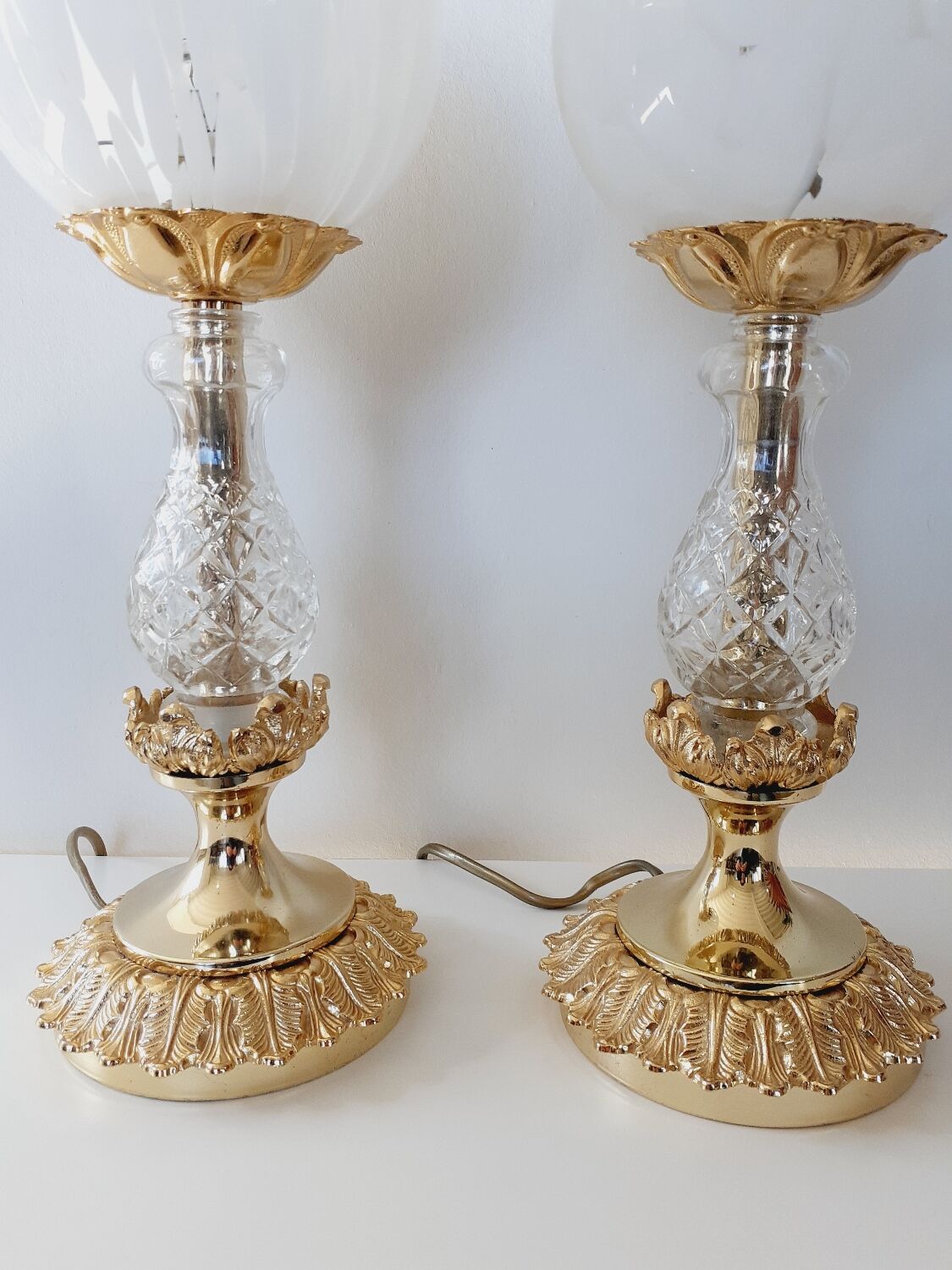 Paire de lampes