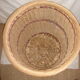 Rattan laundry basket, 1980