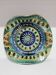 H. Bequet Quaregnon ceramic plate, Belgium 1950s.