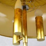 Mid Century modern brass floor lamp, 1950s