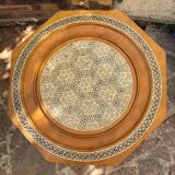 Side table - oriental pedestal table