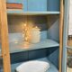 library / glass cabinet