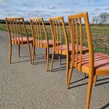 Set of 4 chairs by Antoine Suman