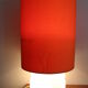 Lampe en opaline et métal doré à double éclairage des années 70