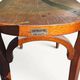 Chaise de billard ancienne Chevillotte en bois courbé