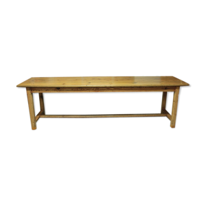 Table de couvent en pin