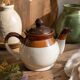 stoneware teapot