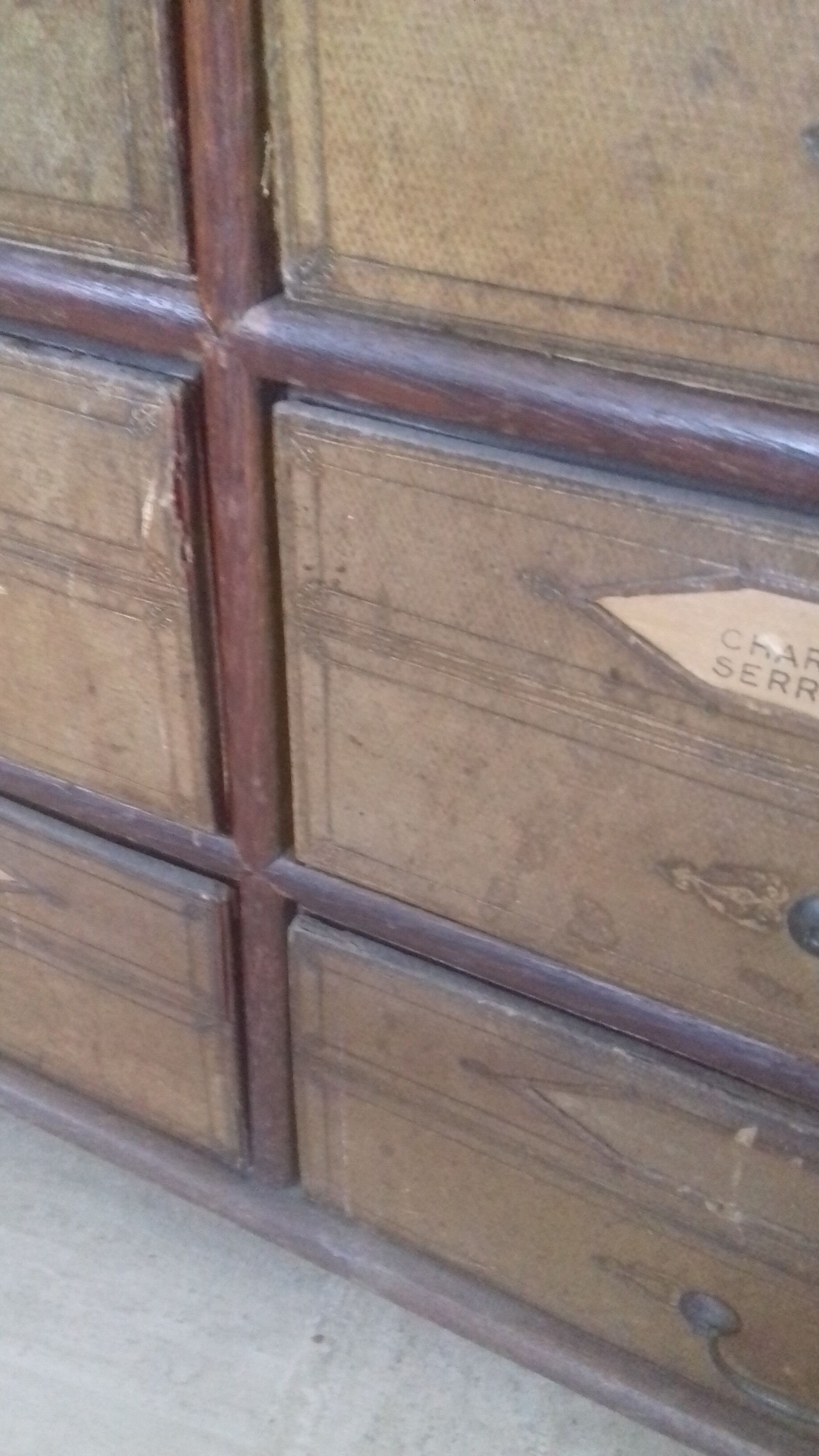 Metier/cartonnier vintage