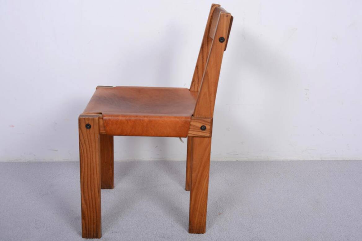 1 “S24” chair by Pierre Chapo 1967