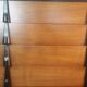 Walnut row renovated by Rajmund Teofil Halas Vintage Polish 1968