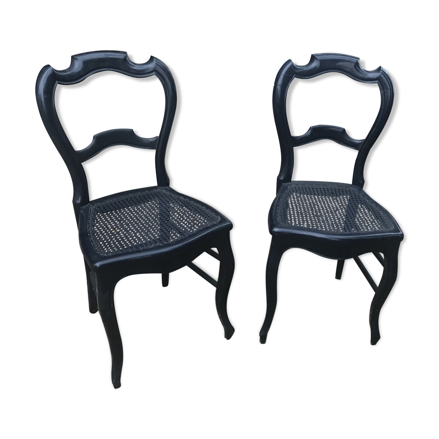 Paire de chaises Louis Philippe