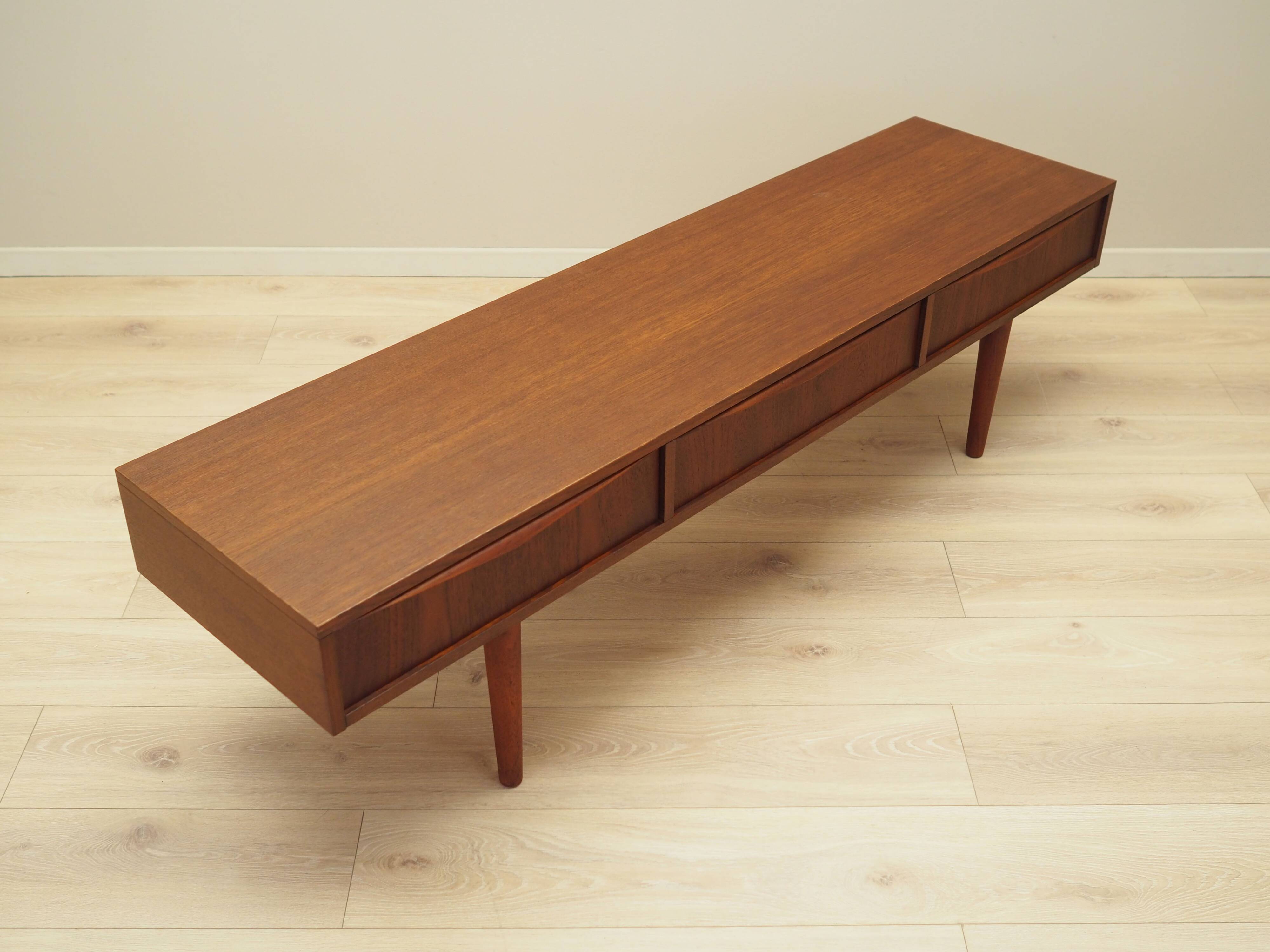 Low oak sideboard, Danish design, 1970s, made in Denmark