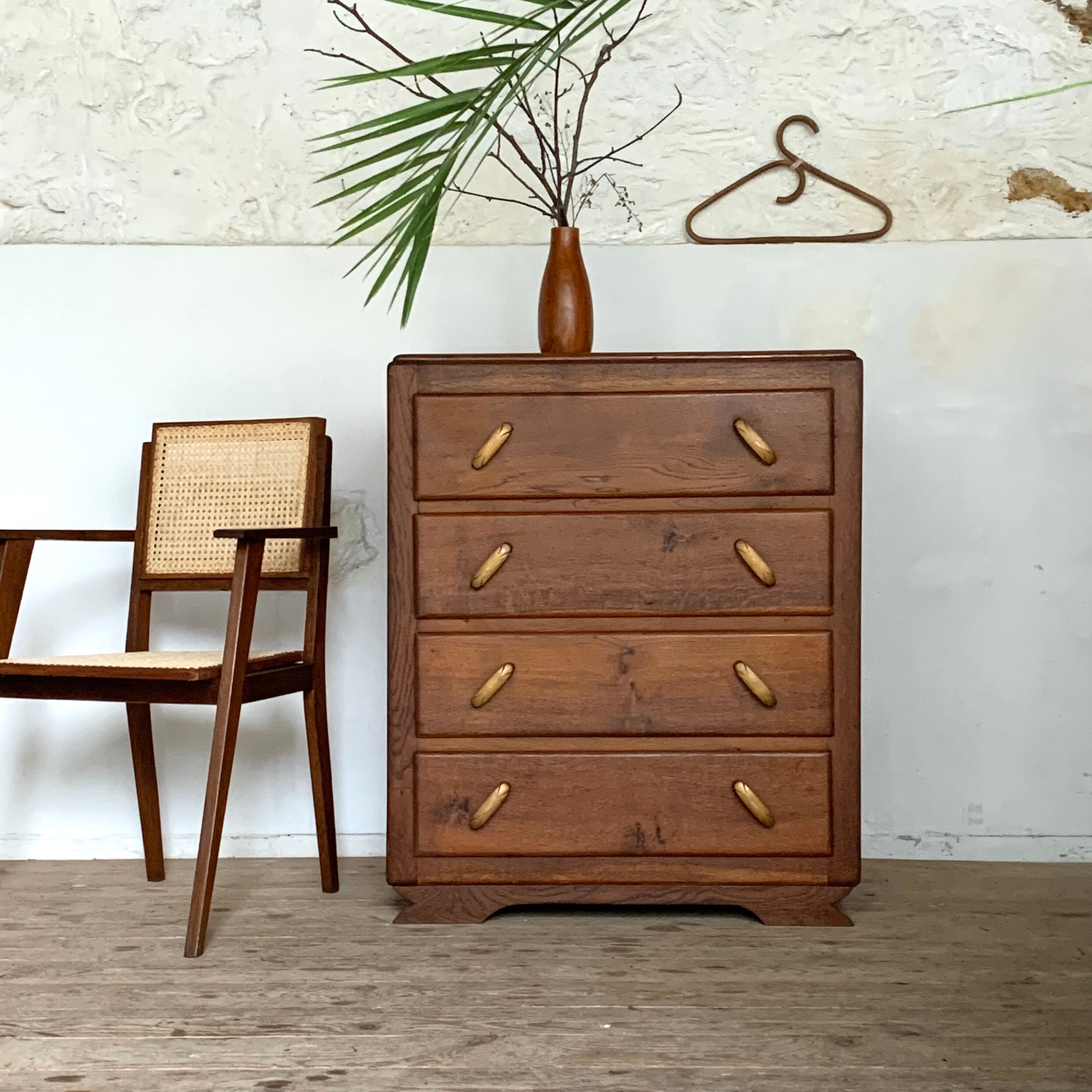 Commode vintage en chêne
