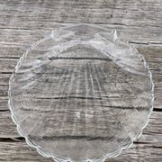 Coupelle coquillage en verre vintage