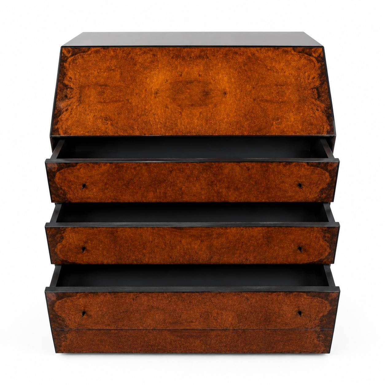 Italian Secretary Chest of Drawers by Voltan Marbella, 1970s