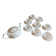 Théière très élégante et ses 8 tasses