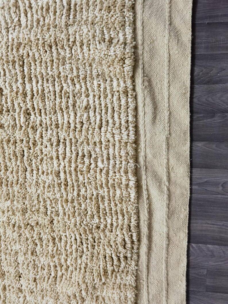 Tapis berbère en laine naturel 250/150cm