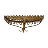 Rattan shelf, Italy 60s