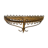 Rattan shelf, Italy 60s