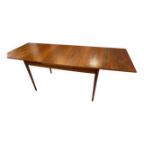 Vintage 1970s extendable Scandinavian teak table