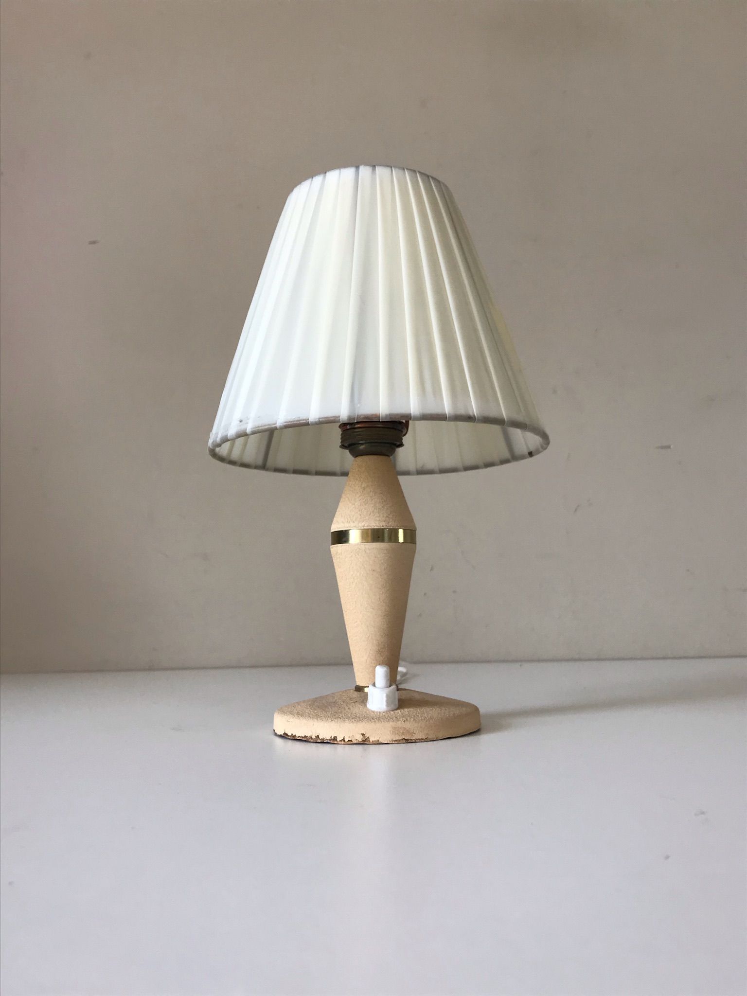 Lampe vintage années 60 aluminor