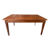 Table extensible scandinave en teck 150/225x86cm vintage an60