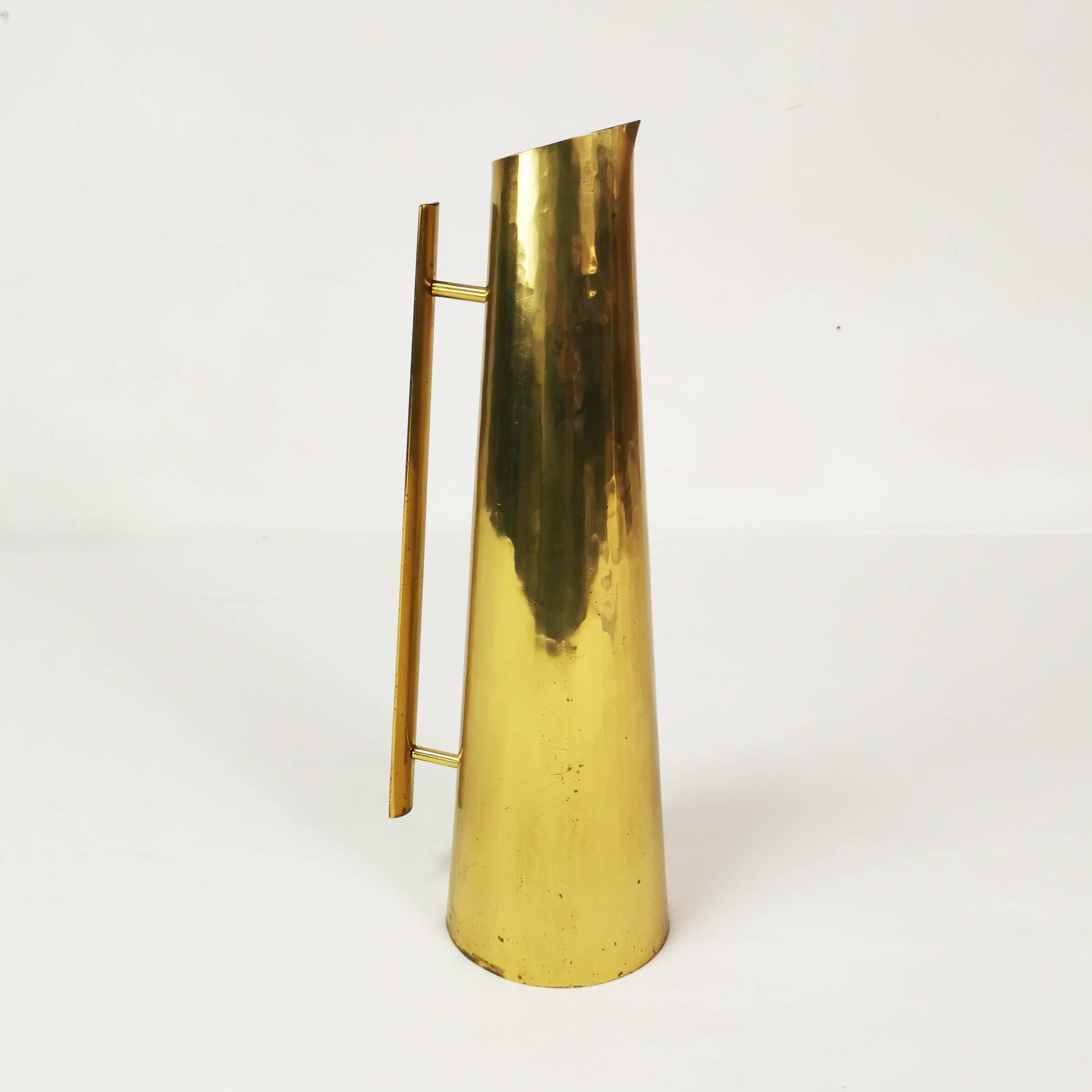 Modernist brass watering jug, Germany, 1960s.