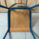 Chaise d'école vintage rénovée
