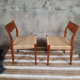 Oak dining chair